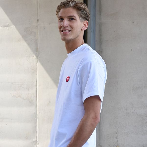 Carhartt Double Heart T-shirt Wit