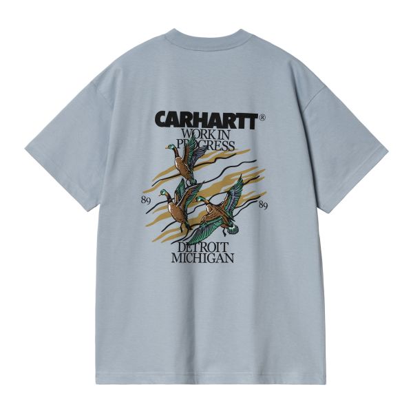 Carhartt Ducks T-shirt Licht Blauw