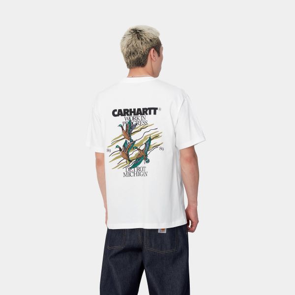 Carhartt Ducks T-shirt Wit