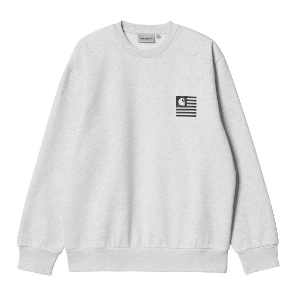 Carhartt Fade State Sweater Grijs