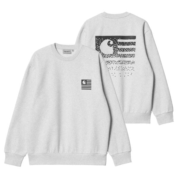 Carhartt Fade State Sweater Grijs