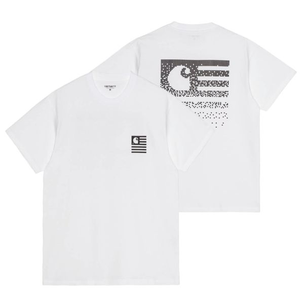 Carhartt Fade State T-shirt Wit