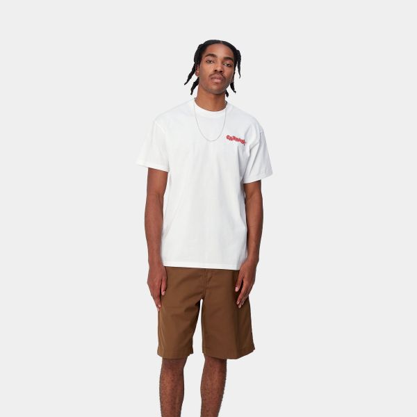 Carhartt Fast Food T-shirt Wit