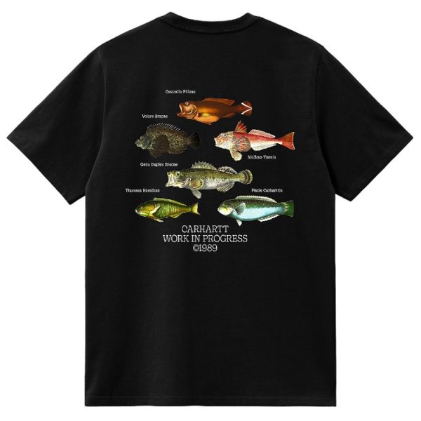 Carhartt Fish T-shirt Zwart