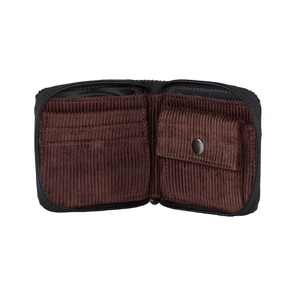 Carhartt Flint Zip Portemonnee Donker Bruin