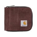 Carhartt Flint Zip Portemonnee Donker Bruin
