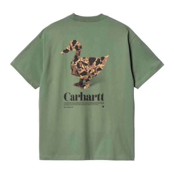 Carhartt Fold Duck T-shirt Groen