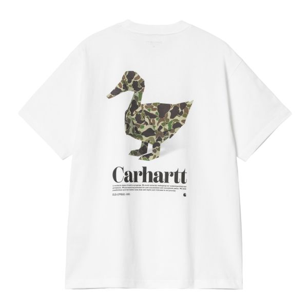Carhartt Fold Duck T-shirt Wit