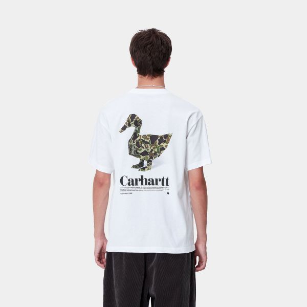 Carhartt Fold Duck T-shirt Wit