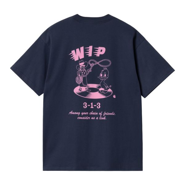 Carhartt Friendship T-shirt Donker Blauw