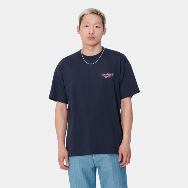 Carhartt Friendship T-shirt Donker Blauw