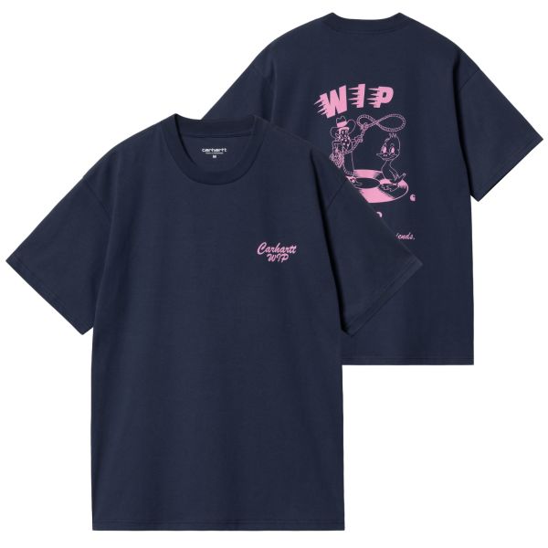Carhartt Friendship T-shirt Donker Blauw