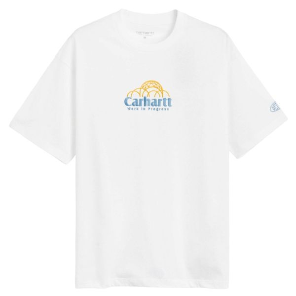 Carhartt Geo Script T-shirt Wit