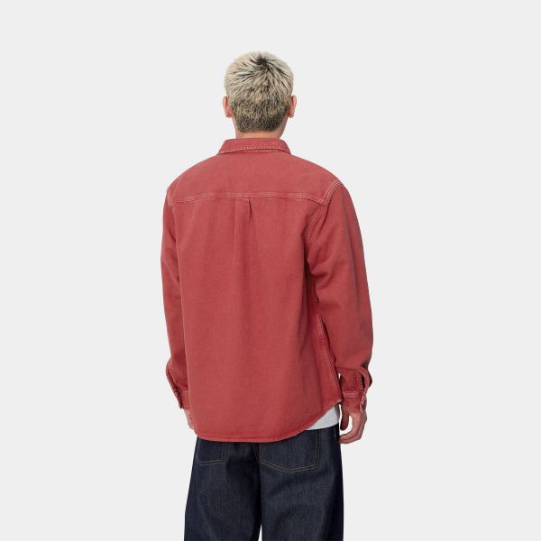 Carhartt George Overshirt Rood