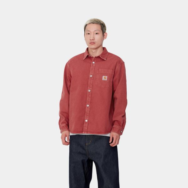 Carhartt George Overshirt Rood
