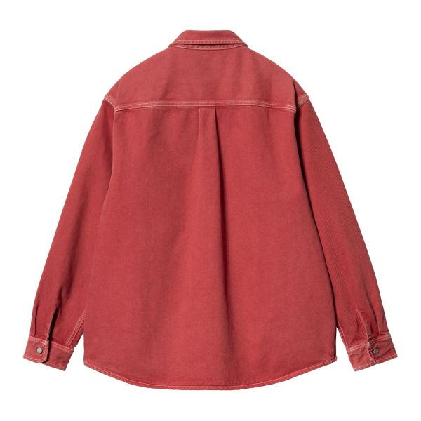 Carhartt George Overshirt Rood