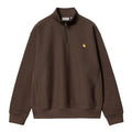 Carhartt Half Zip American Script Sweater Bruin