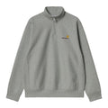 Carhartt Half Zip American Script Sweater Grijs