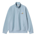 Carhartt Half Zip American Script Sweater Licht Blauw