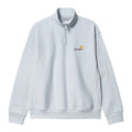 Carhartt Half Zip American Script Sweater Licht Blauw