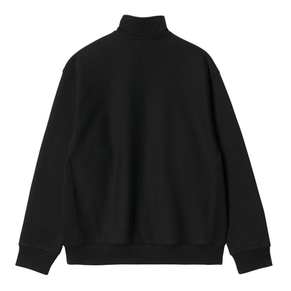 Carhartt Half Zip American Script Sweater Zwart