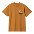 Carhartt Happy Script T-shirt Oranje