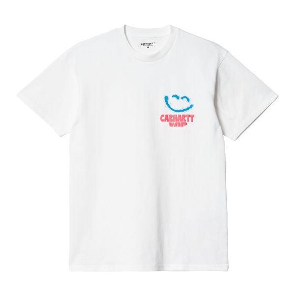 Carhartt Happy Script T-shirt Wit