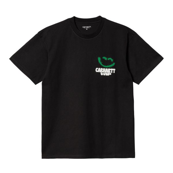 Carhartt Happy Script T-shirt Zwart