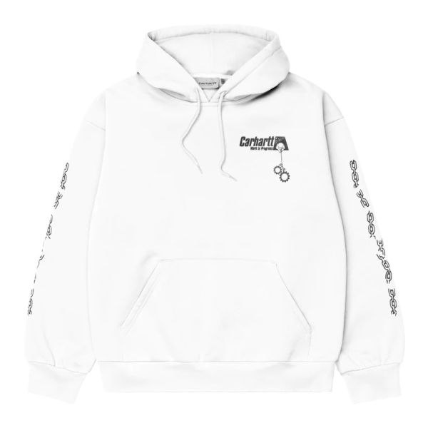 Carhartt Hd Scramble Hoodie Wit