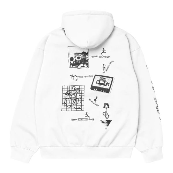 Carhartt Hd Scramble Hoodie Wit