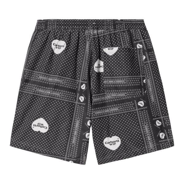 Carhartt Heart Bandana Korte Broek Zwart