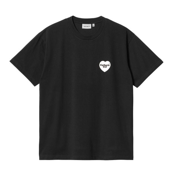 Carhartt Heart Bandana T-shirt Zwart
