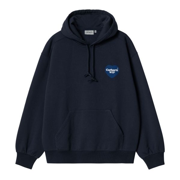 Carhartt Heart Hoodie Donker Blauw