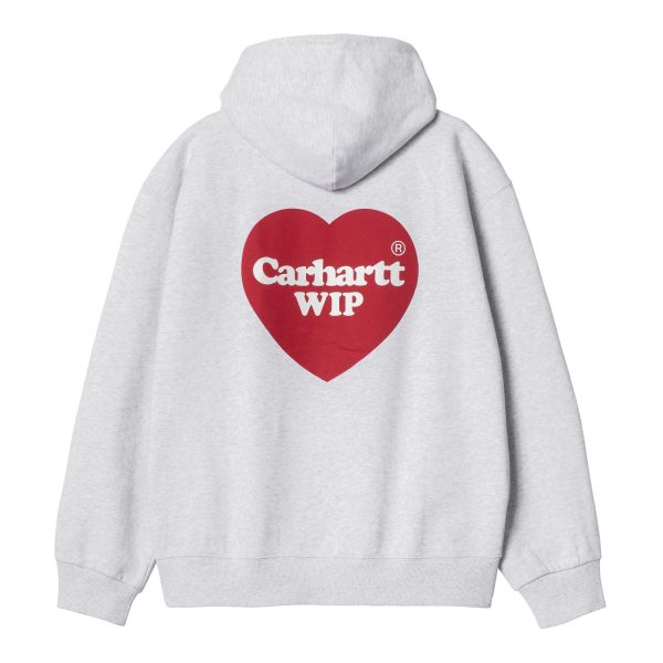 Carhartt Heart Hoodie Grijs