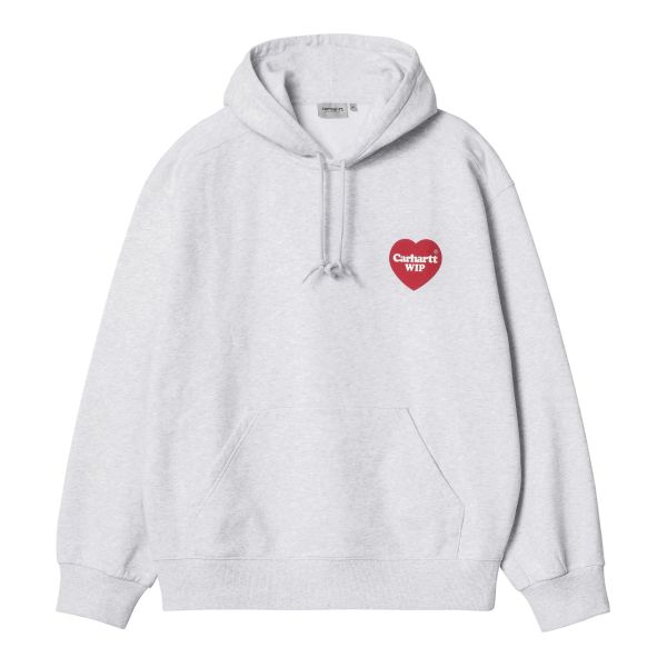 Carhartt Heart Hoodie Grijs