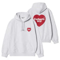 Carhartt Heart Hoodie Grijs