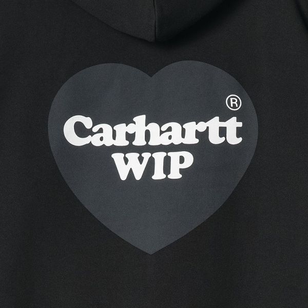 Carhartt Heart Hoodie Zwart