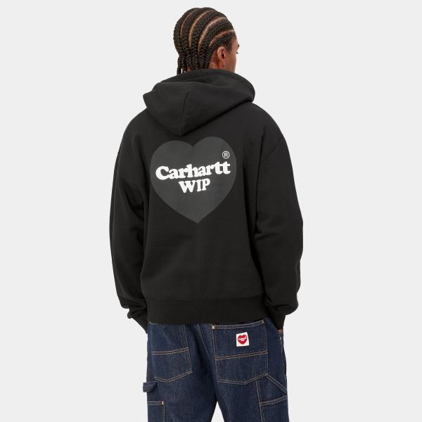 Carhartt Heart Hoodie Zwart