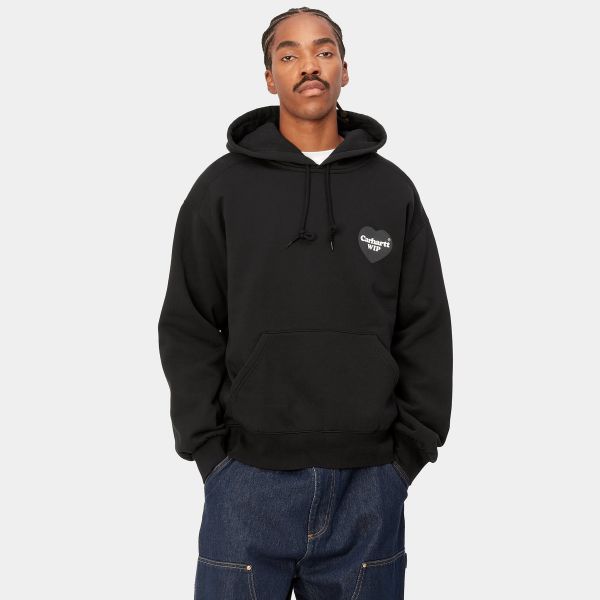 Carhartt Heart Hoodie Zwart