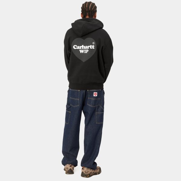 Carhartt Heart Hoodie Zwart