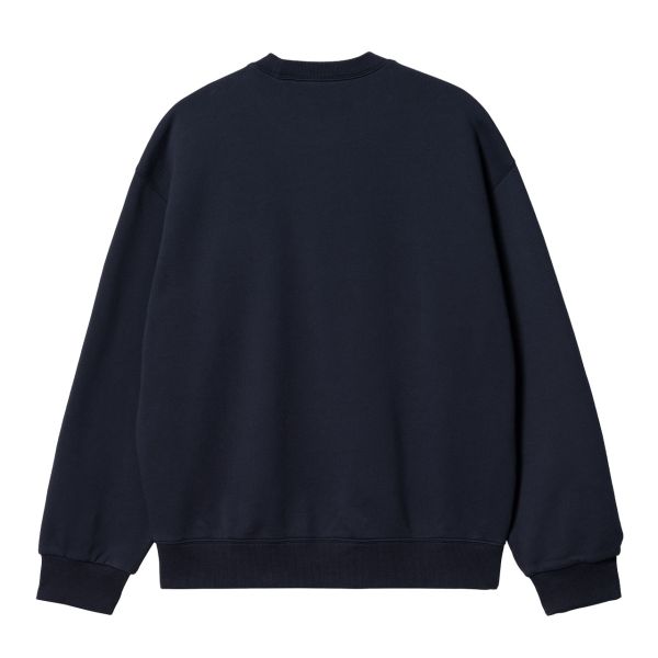 Carhartt Heart Patch Sweater Donker Blauw