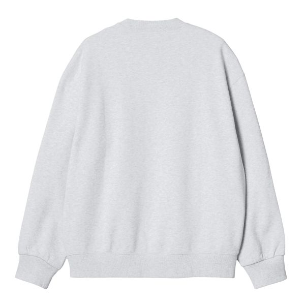 Carhartt Heart Patch Sweater Grijs
