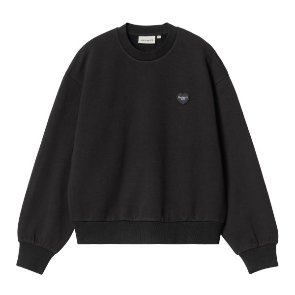 Carhartt Heart Patch Sweater Zwart
