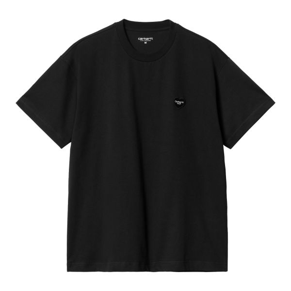 Carhartt Heart Patch T-shirt Zwart