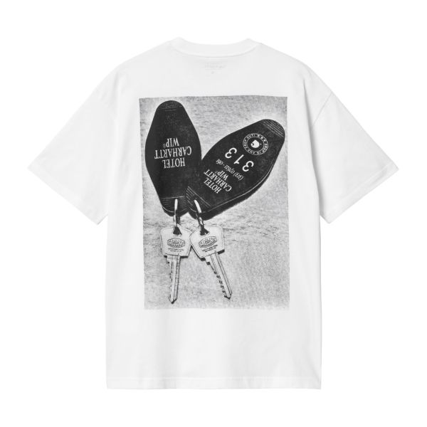 Carhartt Hotel Keys T-shirt Wit