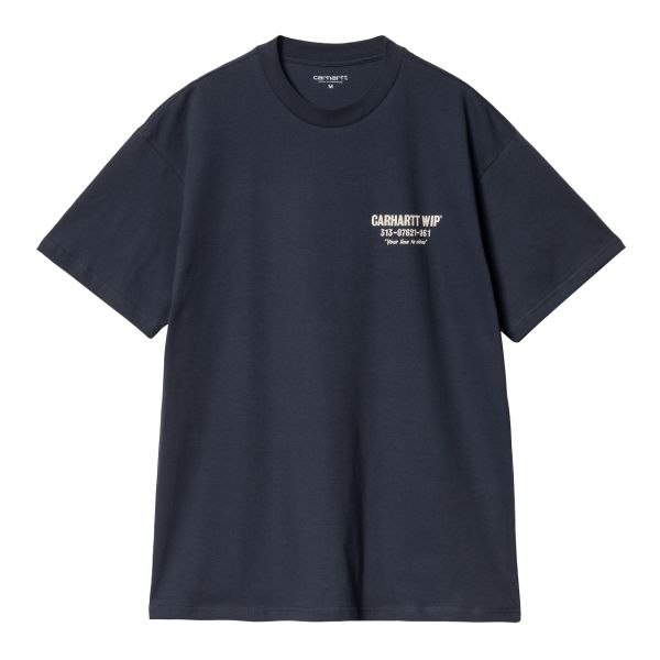 Carhartt Less Troubles T-shirt Donker Blauw
