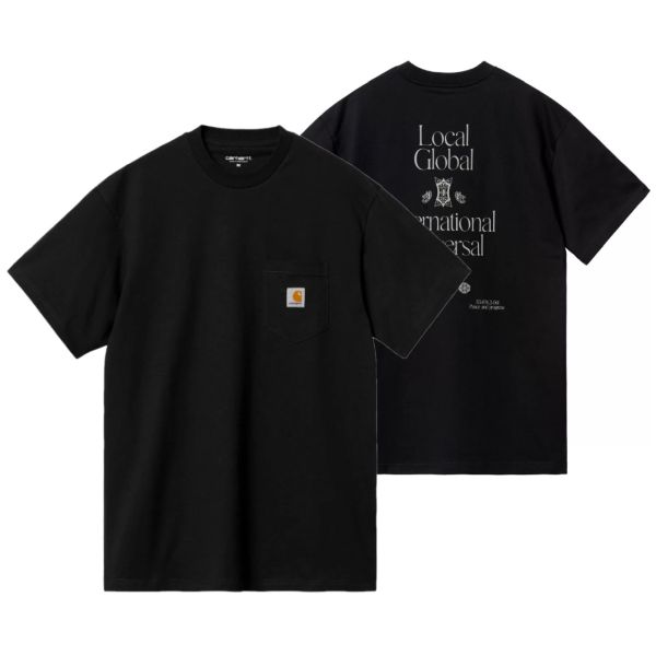 Carhartt Local Pocket T-shirt Zwart