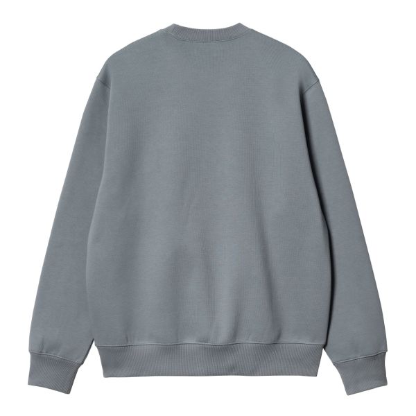 Carhartt Logo Sweater Grijs