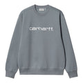Carhartt Logo Sweater Grijs