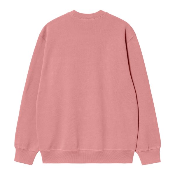 Carhartt Logo Sweater Roze